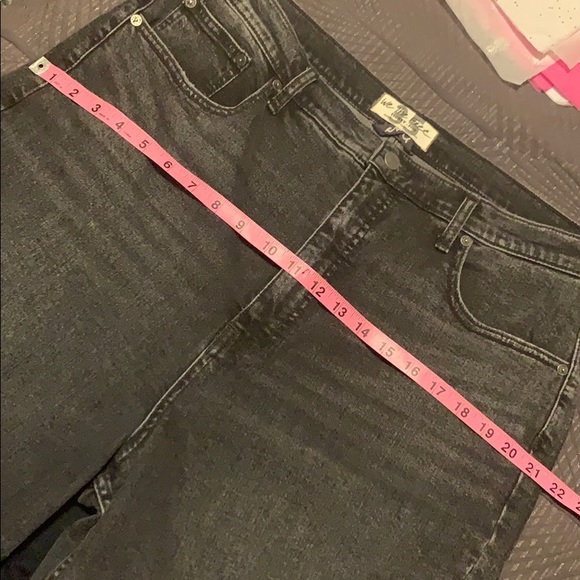 FREE PEOPLE Plus Size Robin High Rise Flare Jeans - Picture 14 of 14